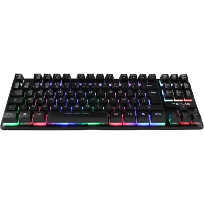 Gaming Keyboard The G-Lab KEYZ CAESIUM TKL WIRELESS Black AZERTY